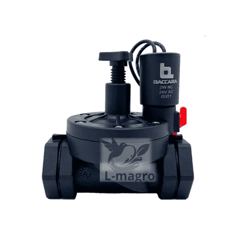 VÁL. SOLENOIDE E150 1½” PLÁSTICA – 24V.AC