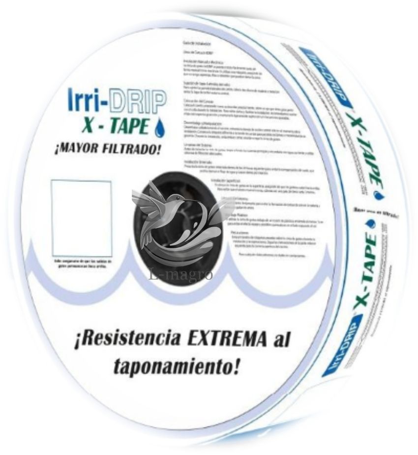 CINTA IRR-DRIP X-TAPE CAL 6 MIL A 10 CM X 3000 MTS