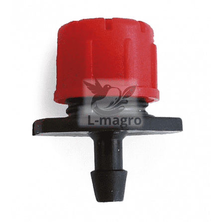 GOTERO GRADUABLE 70 L/H ROJO L/H: 2, 4, 6 Y 8.